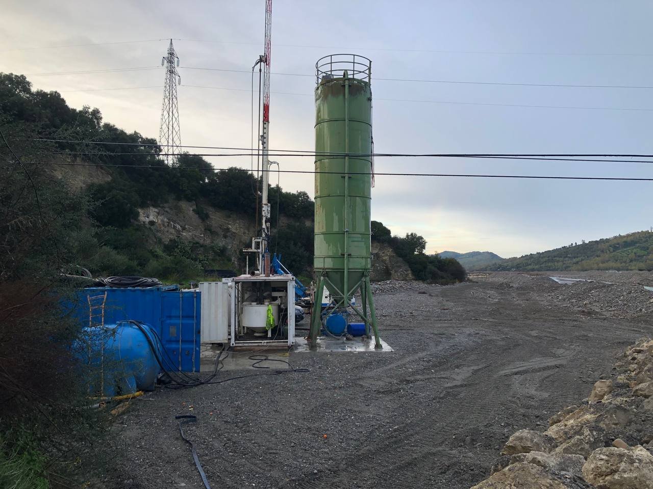 Automazione impianto in cantiere